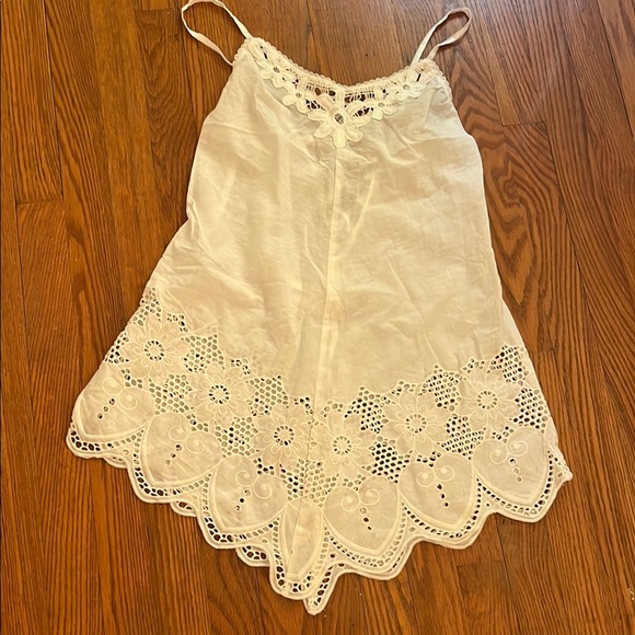 In Bloom Cream Lace Swim Coverup - Picture 1 of 5